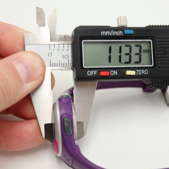 Timex Ironman Triathlon Women Indiglo Digital Watch Purple Silicone New Battery - Picture 3 of 12